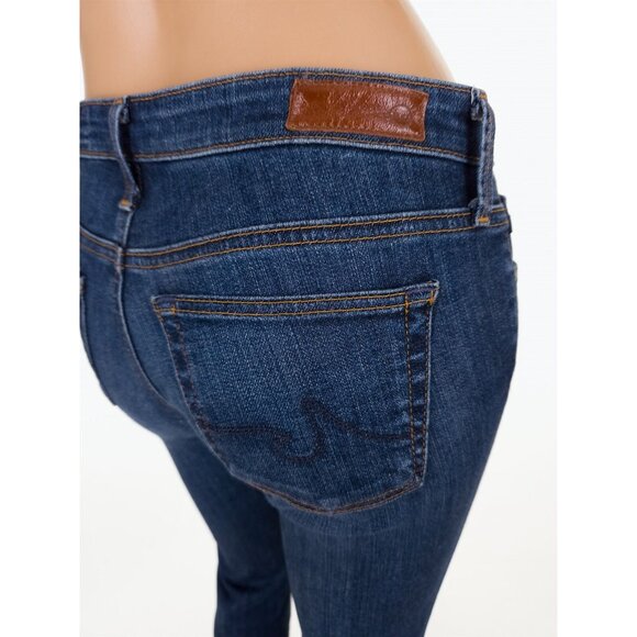 AG Adriano Goldschmied Low-Rise Denim Jeans Size 25 XS Rolled Cuffs - Picture 7 of 9